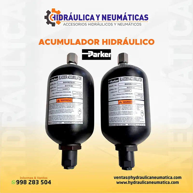 Acumulador Hidraulico parker