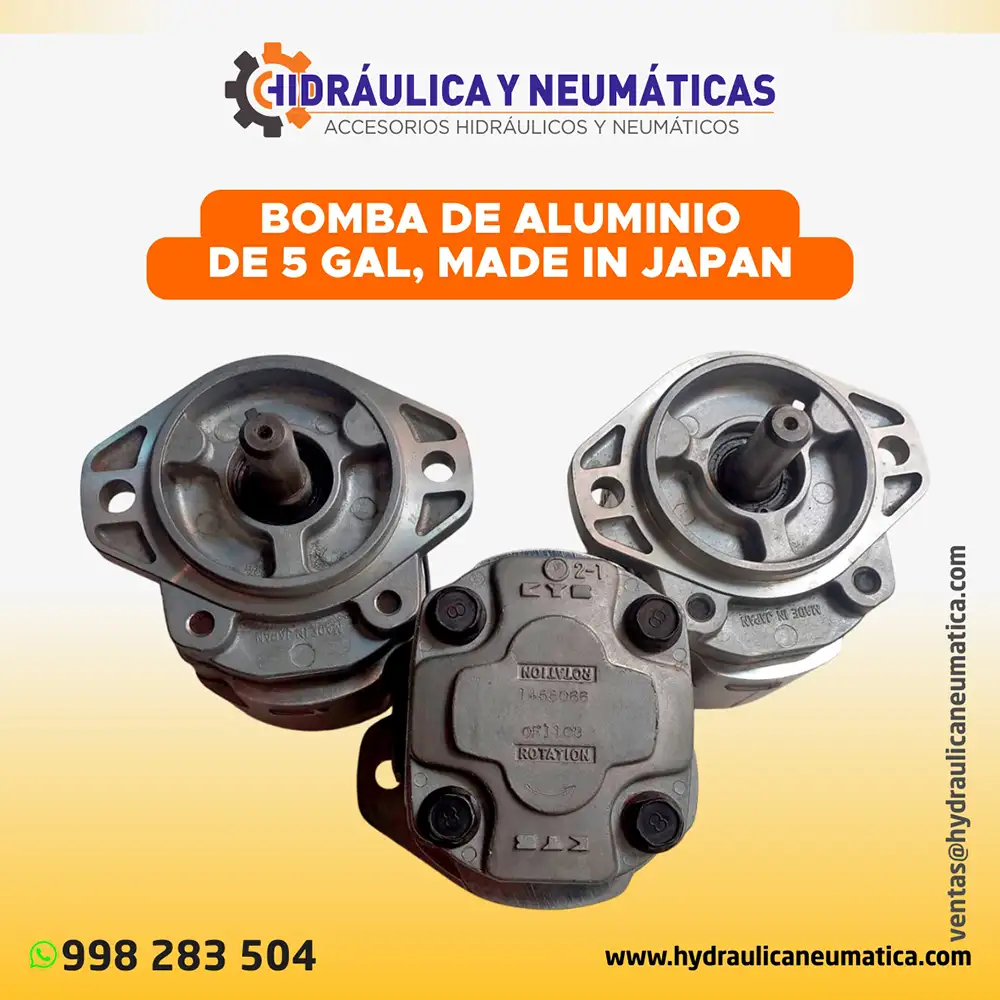 Bomba de aluminio de 5 Gal, Made in Japan