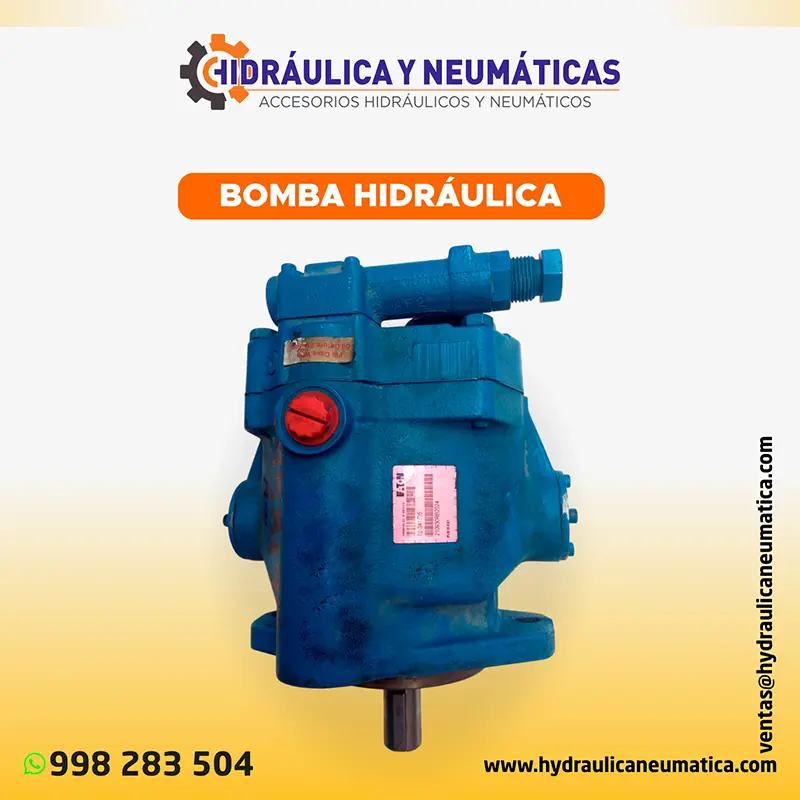 Bomba hidráulica industrial para maquinaria pesada