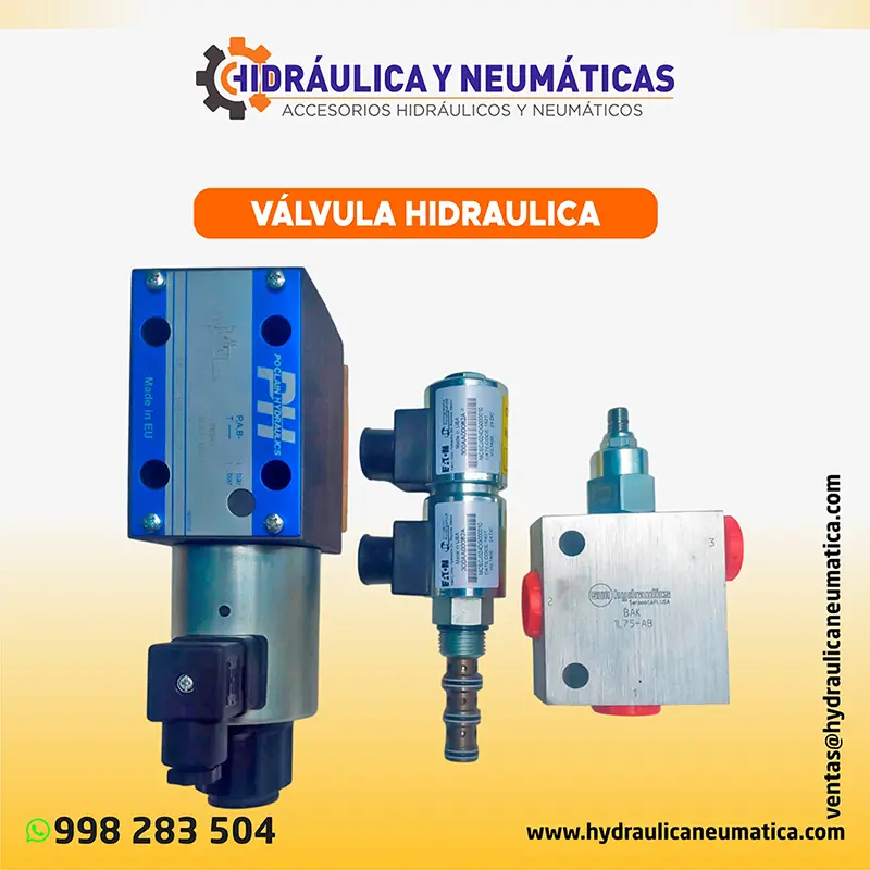 Valvula hidraulica en lima
