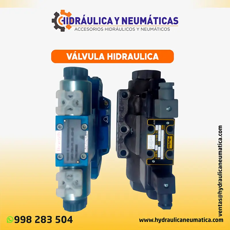 Valvula hidraulica en lima