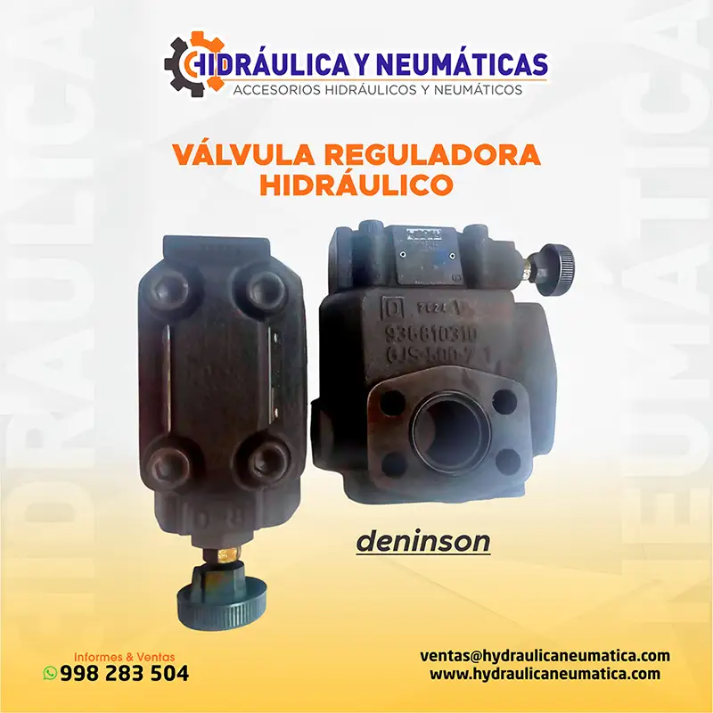 Valvulas reguladoras hidraulicas