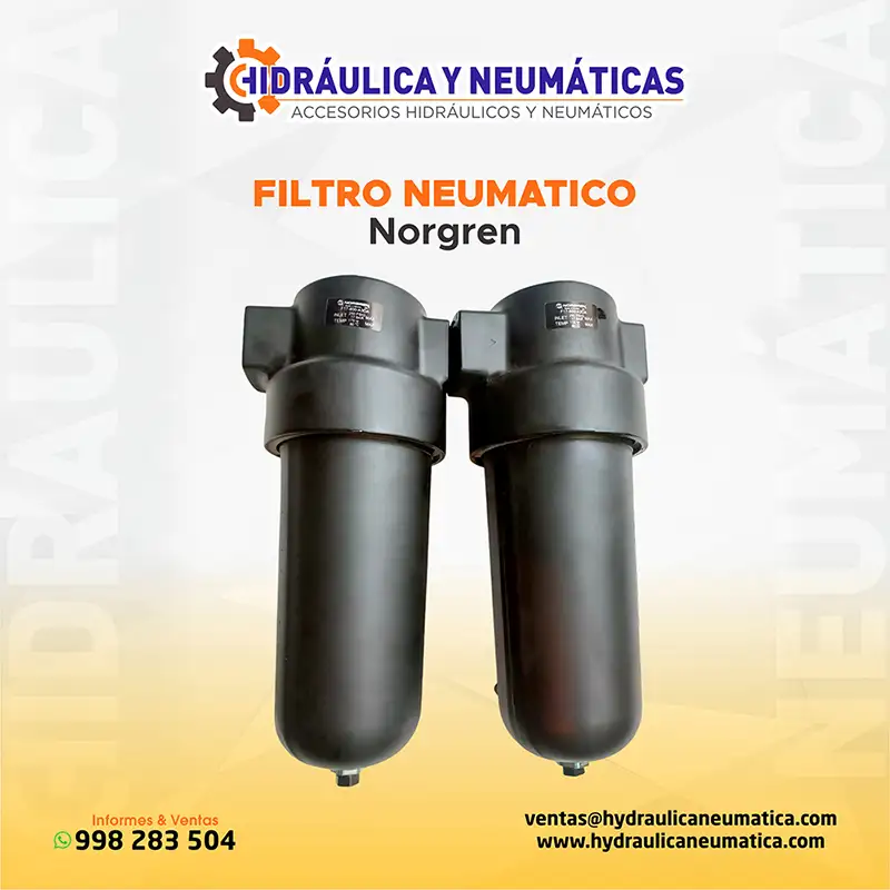 modelo de Filtros neumaticos Norgren